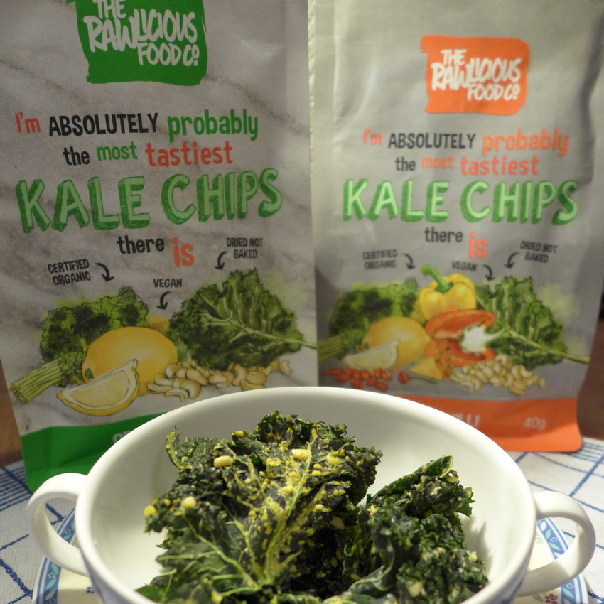 Test: Rawlicious Co. Kale Chips