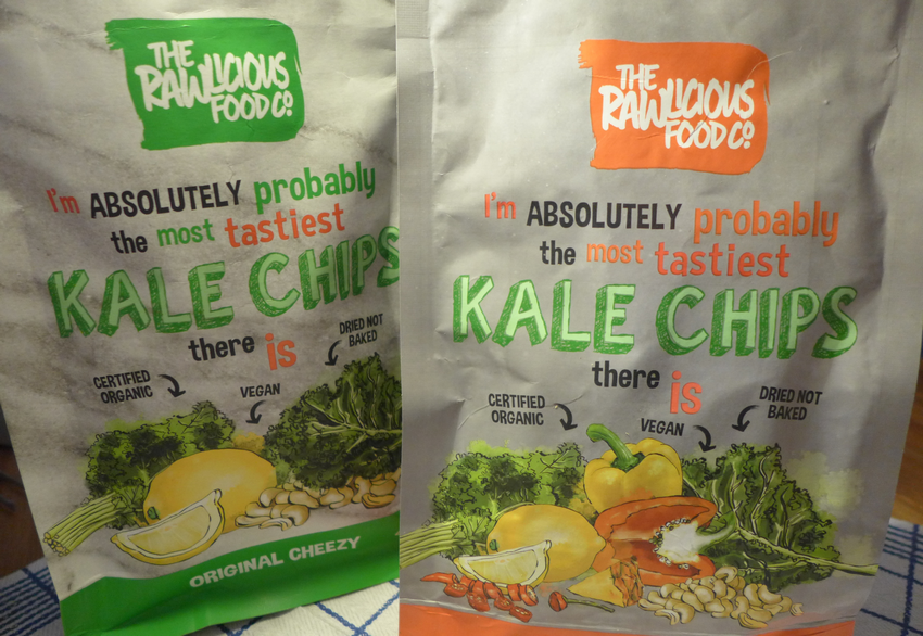 Test: Rawlicious Co. Kale Chips